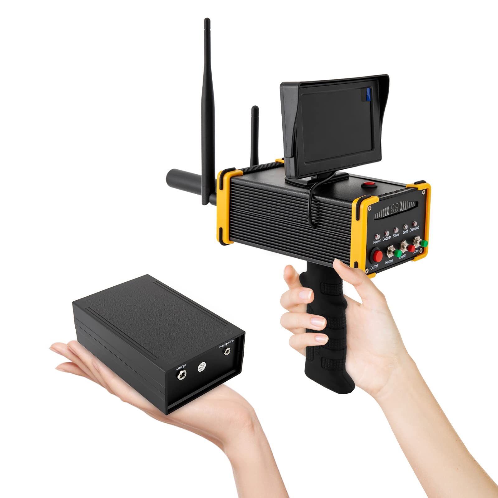 Amazon.com : High Sensitivity Long Range Metal Detector – Deep